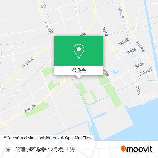 第二管理小区冯桥912号楼地图