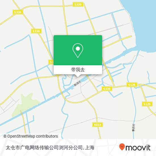 太仓市广电网络传输公司浏河分公司地图