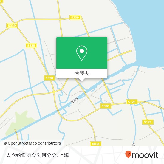 太仓钓鱼协会浏河分会地图