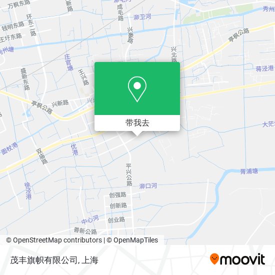 茂丰旗帜有限公司地图