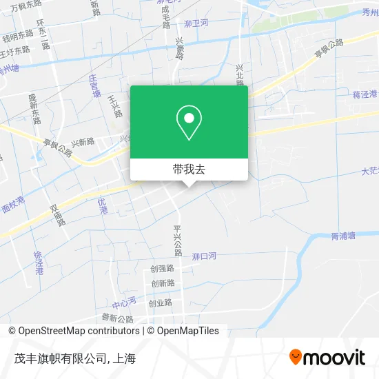 茂丰旗帜有限公司地图