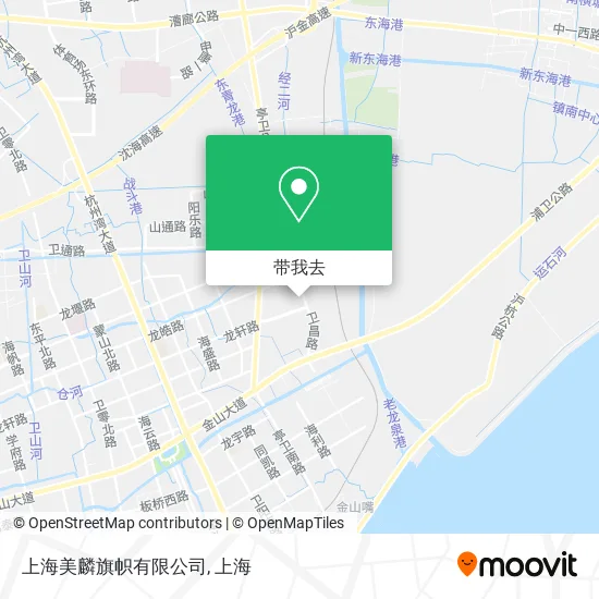 上海美麟旗帜有限公司地图
