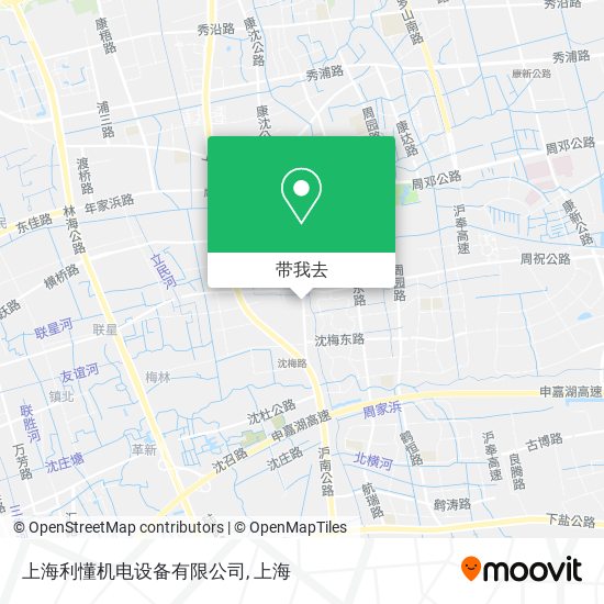 上海利懂机电设备有限公司地图