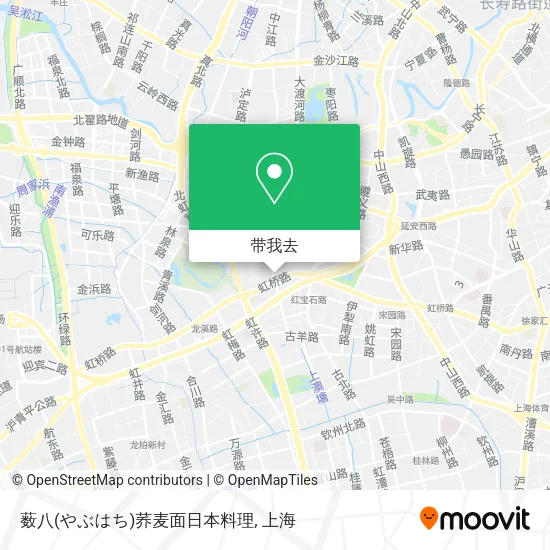 薮八(やぶはち)荞麦面日本料理地图