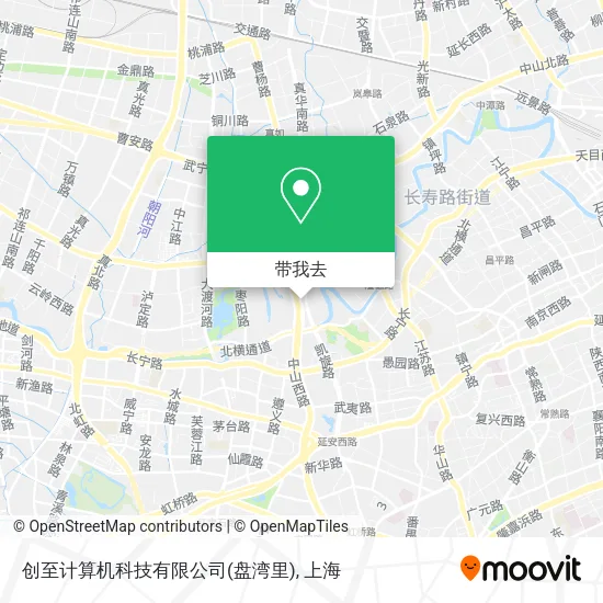 创至计算机科技有限公司(盘湾里)地图
