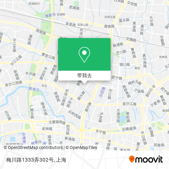 梅川路1333弄302号地图