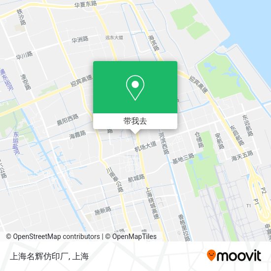 上海名辉仿印厂地图