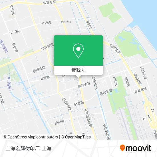 上海名辉仿印厂地图