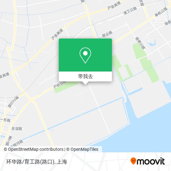 环华路/育工路(路口)地图