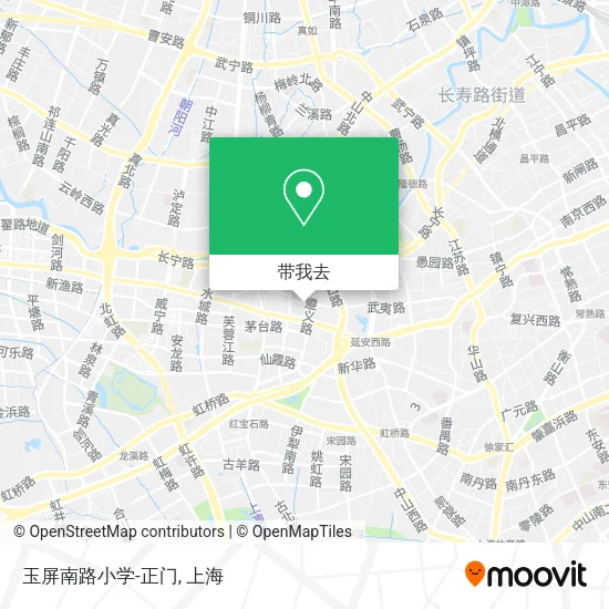 玉屏南路小学-正门地图