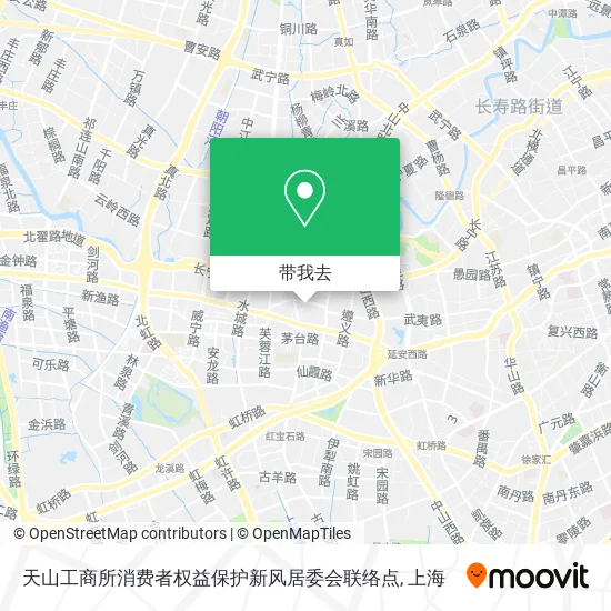 天山工商所消费者权益保护新风居委会联络点地图