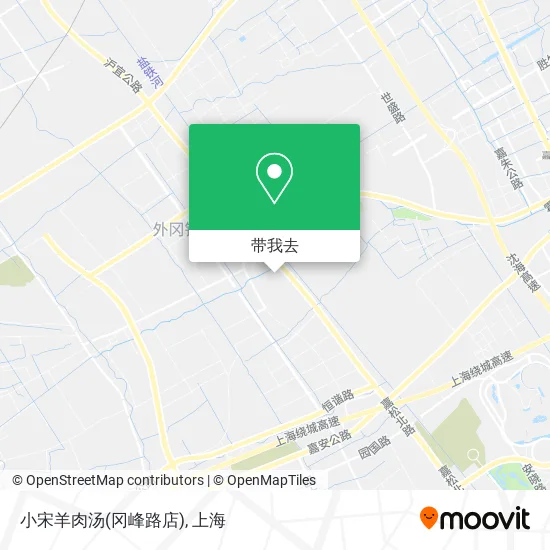 小宋羊肉汤(冈峰路店)地图