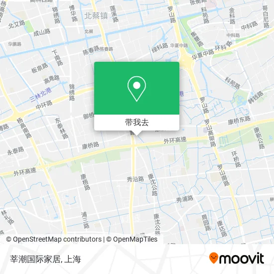 莘潮国际家居地图