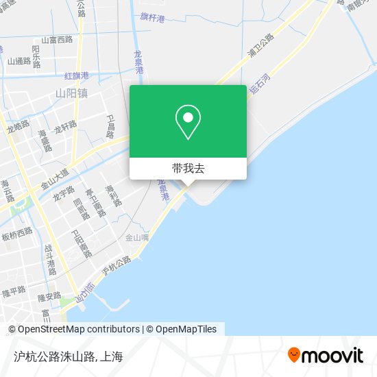 沪杭公路洙山路地图