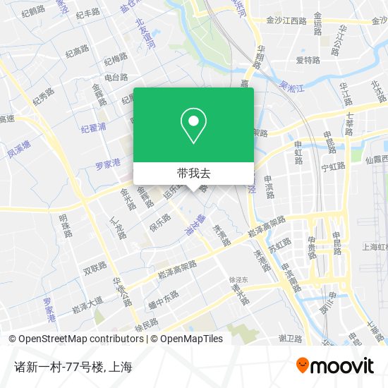 诸新一村-77号楼地图