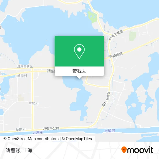 诸曹漾地图