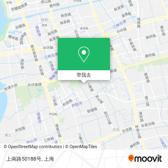 上南路50188号地图
