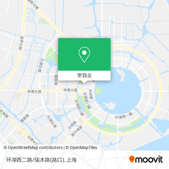 环湖西二路/瑞木路(路口)地图