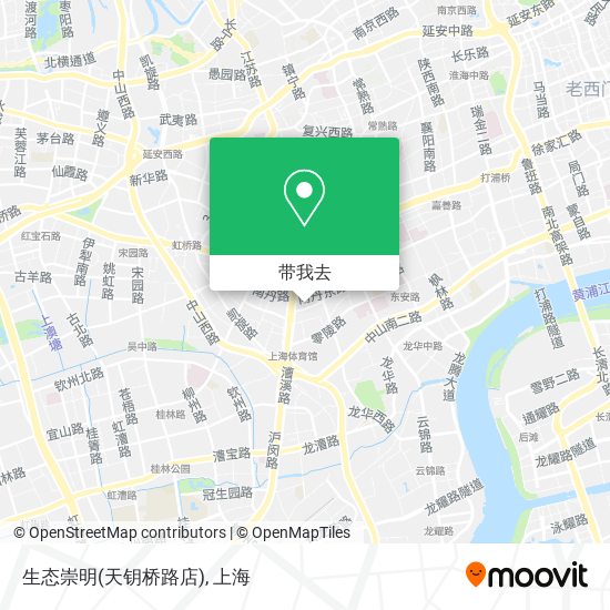 生态崇明(天钥桥路店)地图