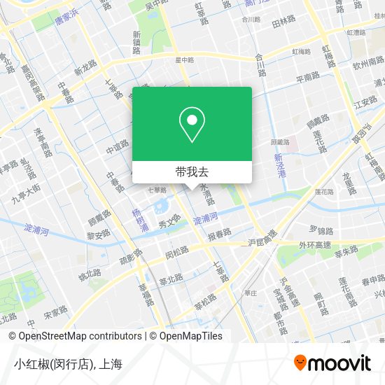 小红椒(闵行店)地图