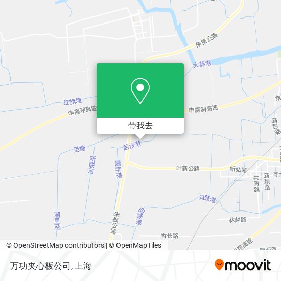 万功夹心板公司地图