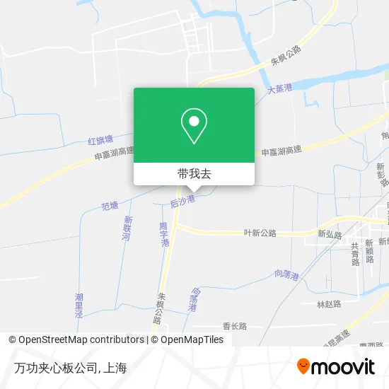 万功夹心板公司地图