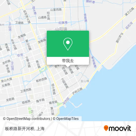 板桥路新开河桥地图