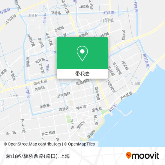 蒙山路/板桥西路(路口)地图