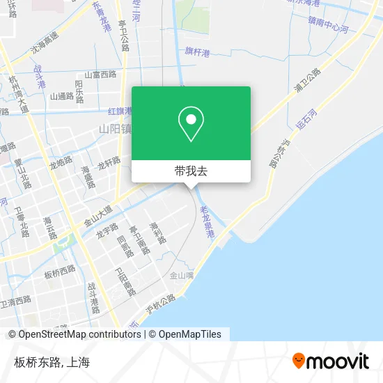 板桥东路地图