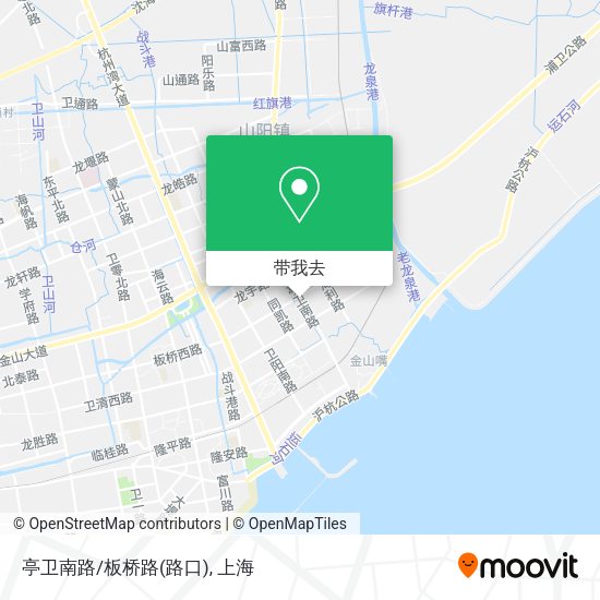 亭卫南路/板桥路(路口)地图