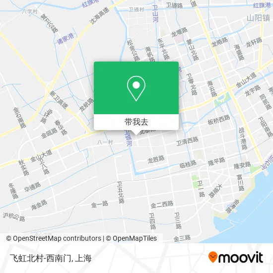 飞虹北村-西南门地图
