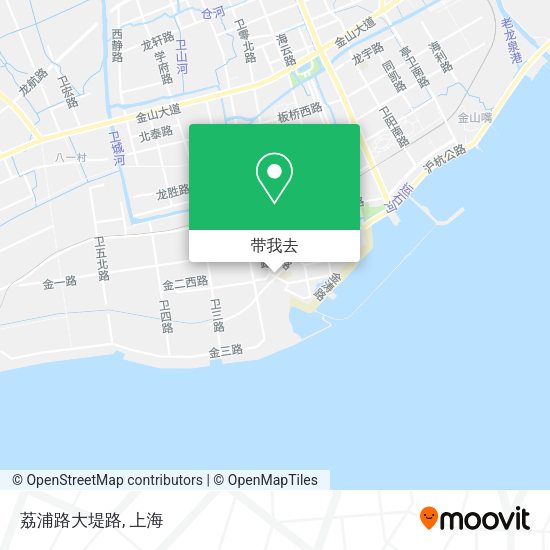 荔浦路大堤路地图