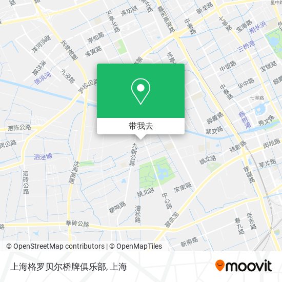 上海格罗贝尔桥牌俱乐部地图