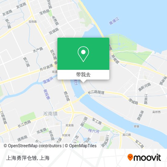 上海勇萍仓雏地图