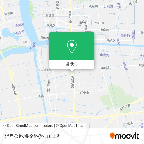 浦星公路/鼎金路(路口)地图