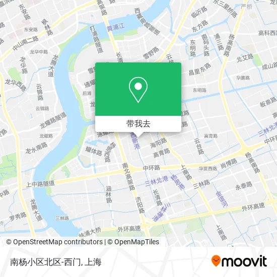 南杨小区北区-西门地图