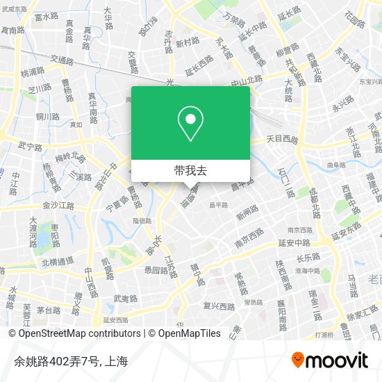 余姚路402弄7号地图