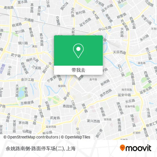 余姚路南侧-路面停车场(二)地图