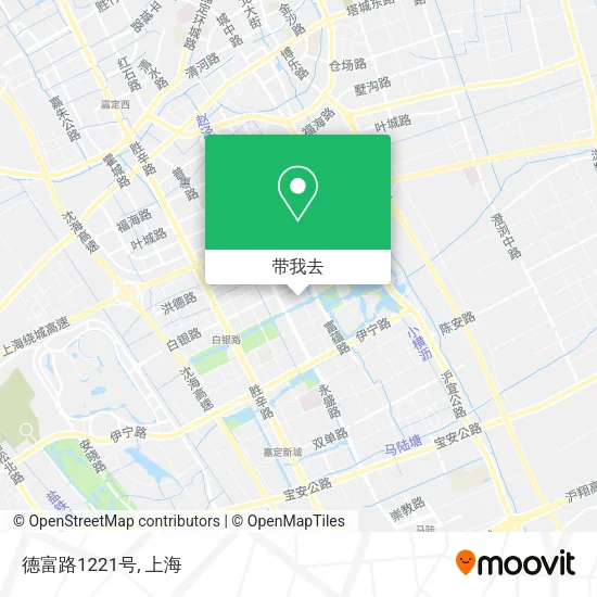 德富路1221号地图