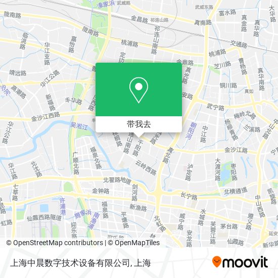 上海中晨数字技术设备有限公司地图