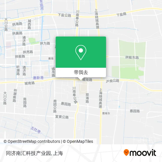 同济南汇科技产业园地图