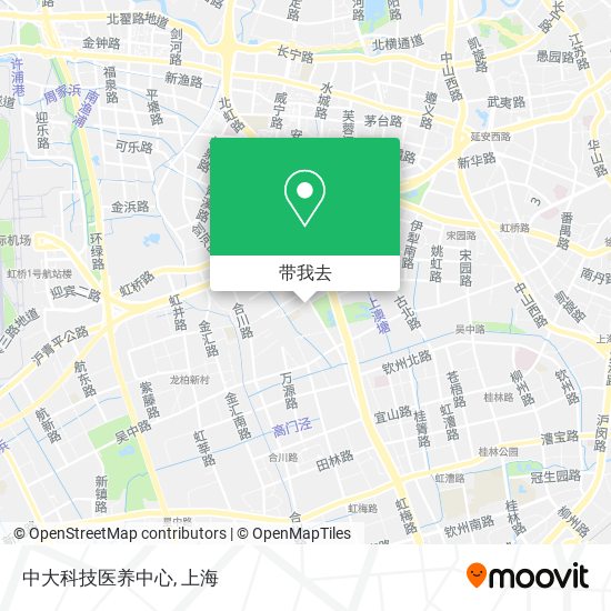 中大科技医养中心地图