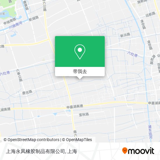 上海永凤橡胶制品有限公司地图