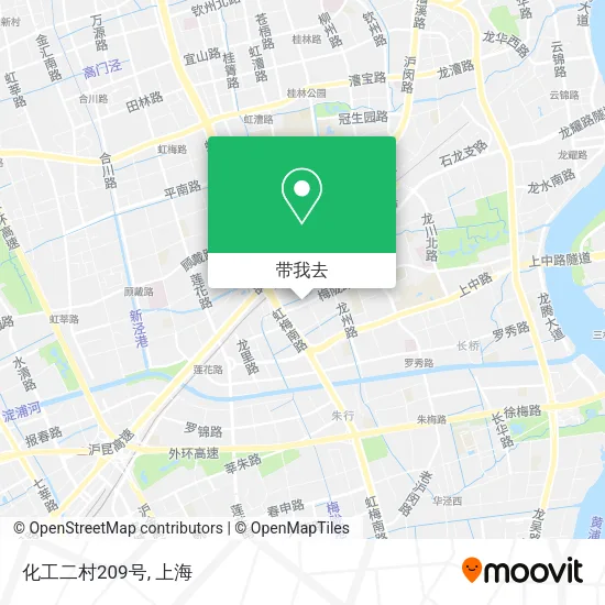 化工二村209号地图