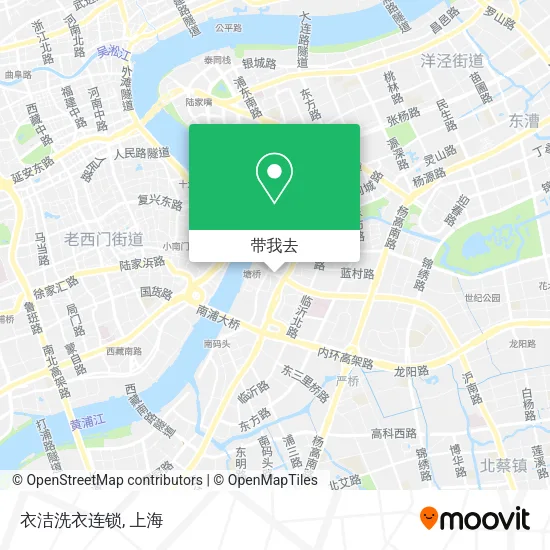 衣洁洗衣连锁地图