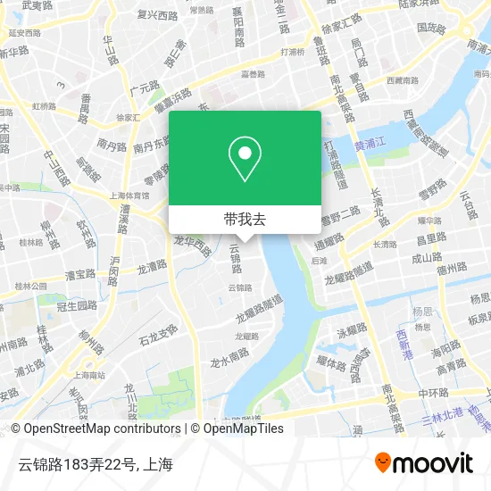 云锦路183弄22号地图