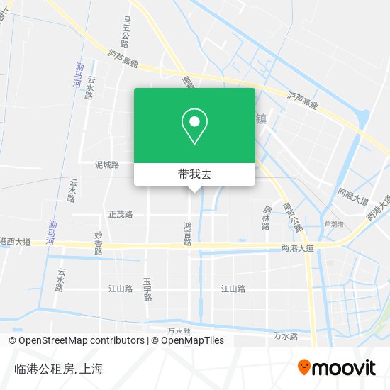 临港公租房地图