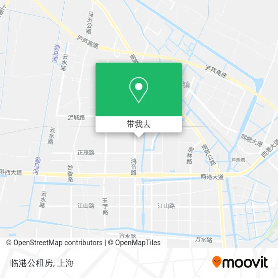 临港公租房地图