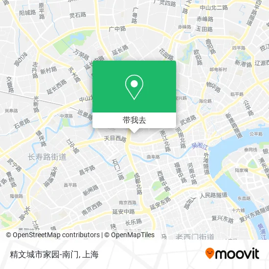 精文城市家园-南门地图