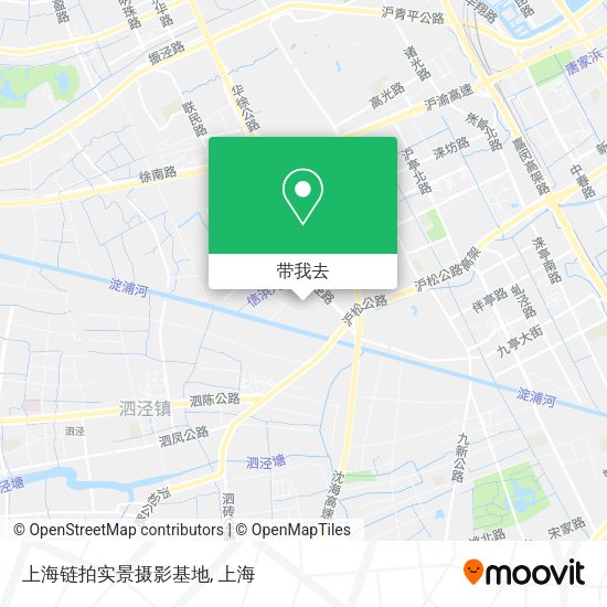 上海链拍实景摄影基地地图